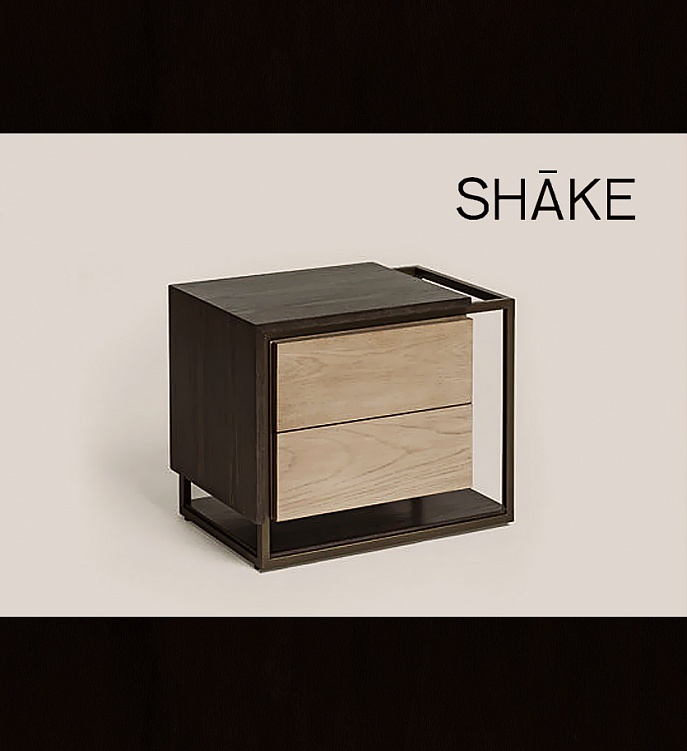 Тумба прикроватная Cubic коллекция SHAKE
